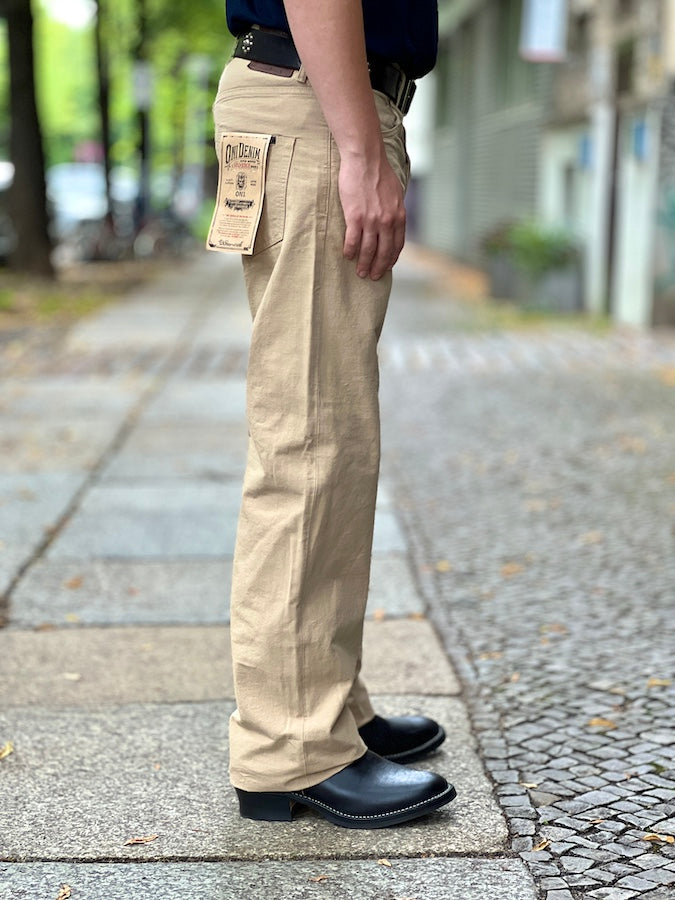 200-8BE 8OZ “BETACHAM” Beige - Wide Straight