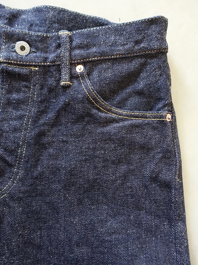 ONI Denim - 246-DIZR - 20oz Dark Indigo Secret Denim - Mid Rise - Neat Straight