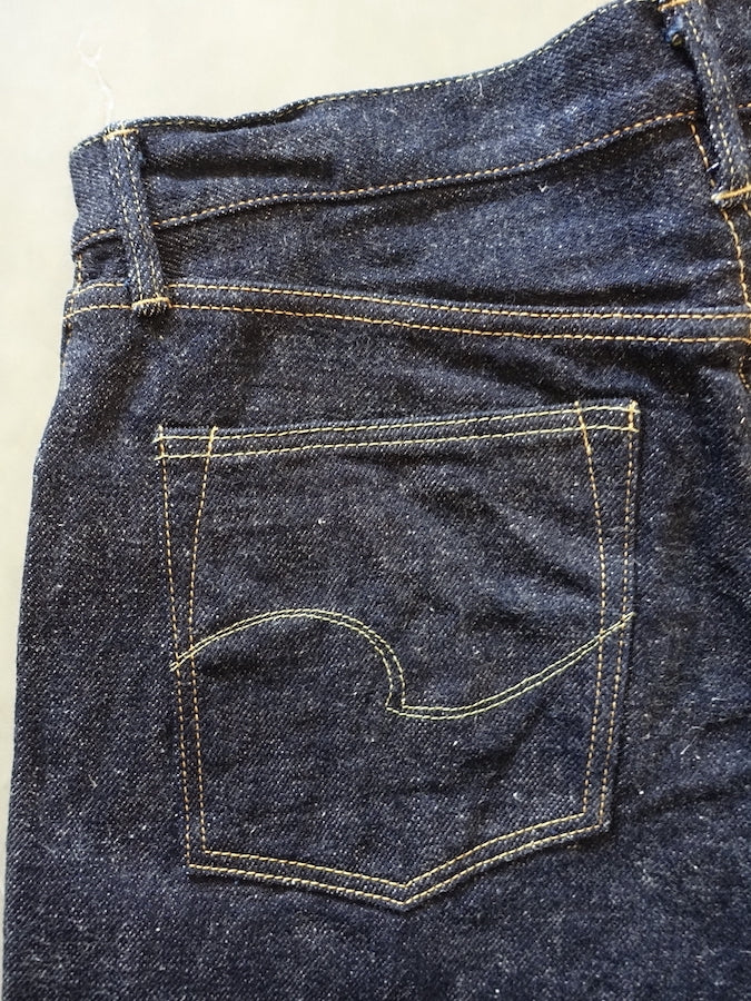 ONI Denim - 246-DIZR - 20oz Dark Indigo Secret Denim - Mid Rise - Neat Straight