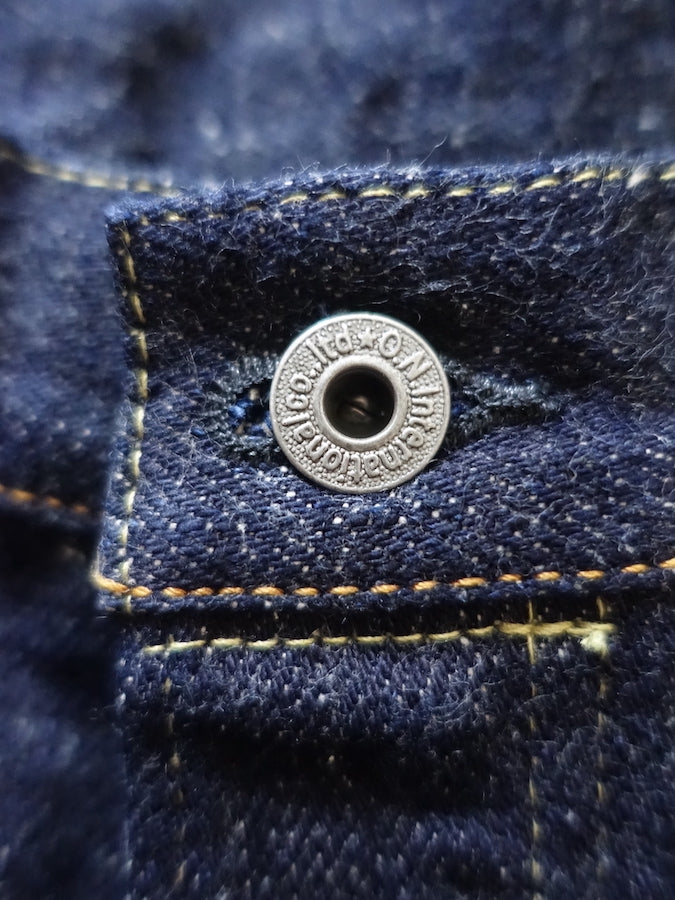 ONI Denim - 246-DIZR - 20oz Dark Indigo Secret Denim - Mid Rise - Neat Straight