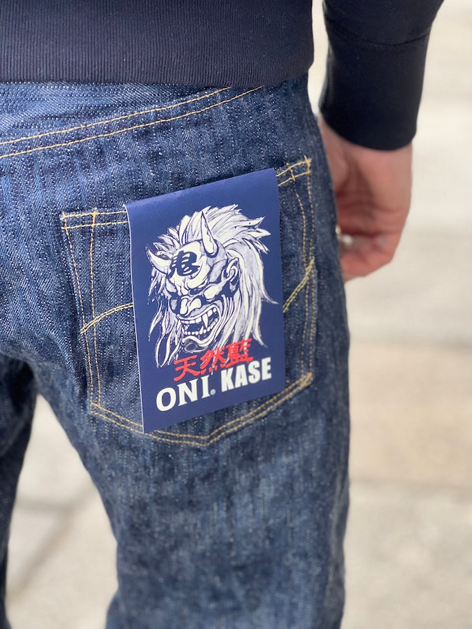 270-KASE - 16oz "NATURAL INDIGO" SELVEDGE DENIM - Regular Straight