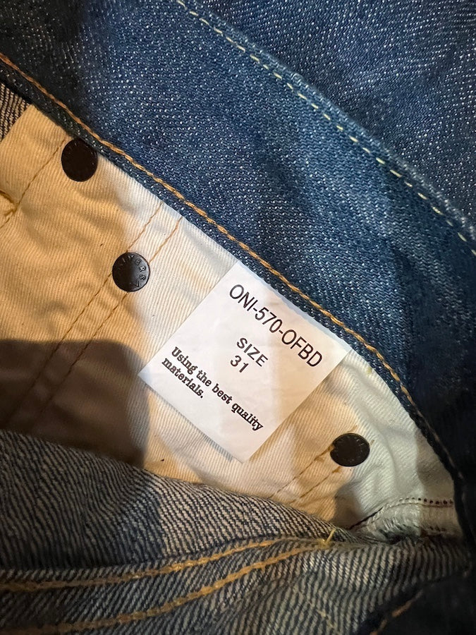 2570-OFBD - "OLD FADED BLUE DENIM" 13.7oz Selvedge Denim - Classic Straight