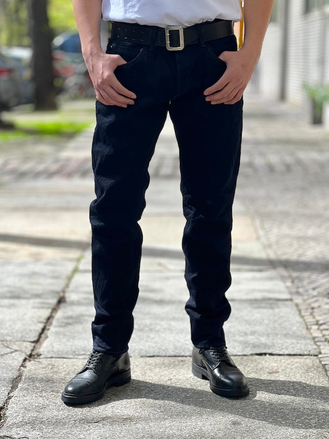 ONI Denim - 622-14BLK "First Generation" Black Weft- 14oz Selvedge Denim - Relax Tapered