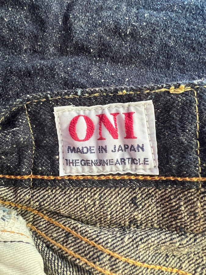 ONI Denim - 622-CCD - 15oz Selvedge "CRUSHED CONCRETE DENIM"- Relax Tapered