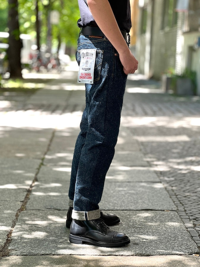 ONI Denim - 622-CCD - 15oz Selvedge "CRUSHED CONCRETE DENIM"- Relax Tapered