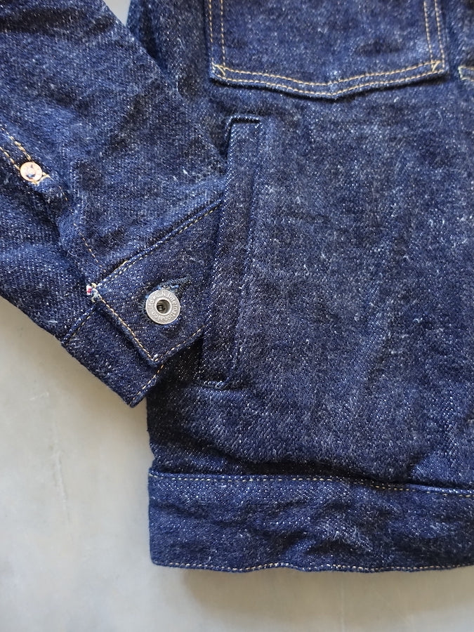 ONI Denim 02516P-DIZR - 20oz Dark Indigo SECRET DENIM - 2nd Type Jacket