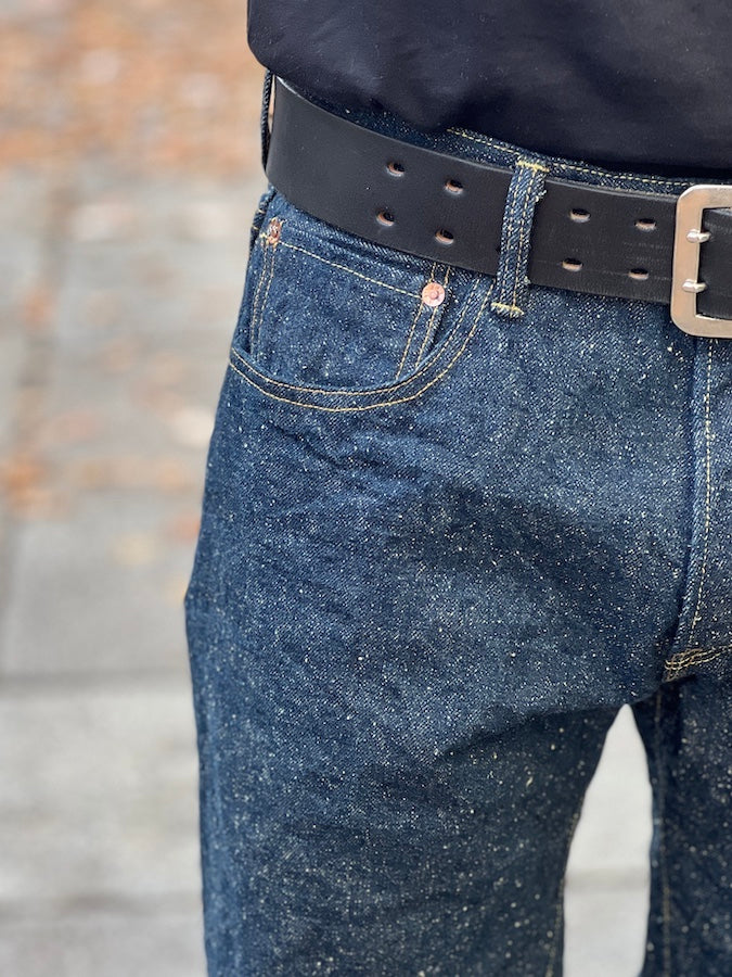 ONI Denim - 200-CCD-KABUKI - 15oz Selvedge "CRUSHED CONCRETE DENIM"- Wide Straight