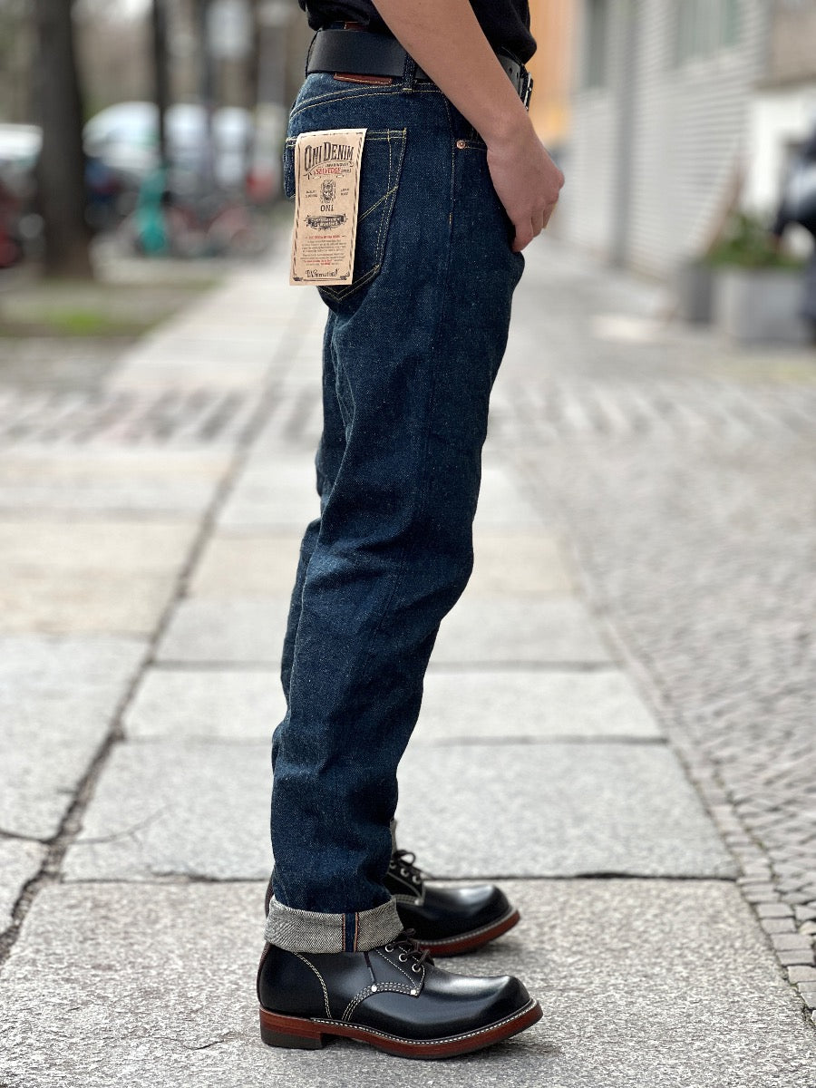 ONI Denim - 246ZR-KABEG - 20oz SECRET DENIM "KABUKIMIMI" - Neat Straight
