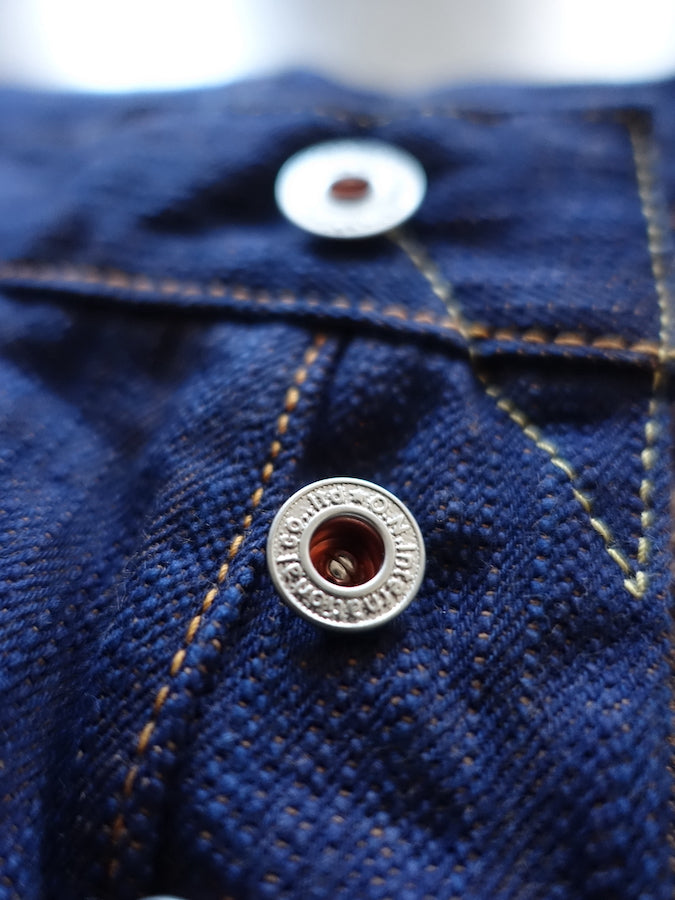ONI Denim - 255ASKS - LIMITED EDITON -17oz Selvedge Denim - AWA SHOAI x KAKISHIBU - 阿波正藍 × 柿渋 - Regular Straight