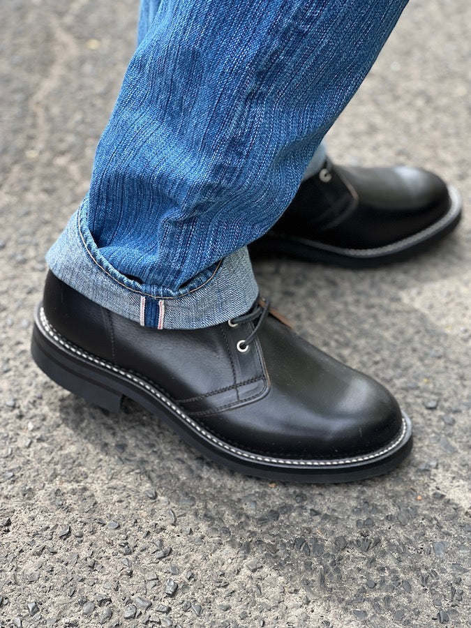 ONI Denim - 510-SHM-KIWAMI "Biological Fade Processing" - 16oz Natural Indigo Rope Dyed - SEMI-HANDMADE - Neat Straight