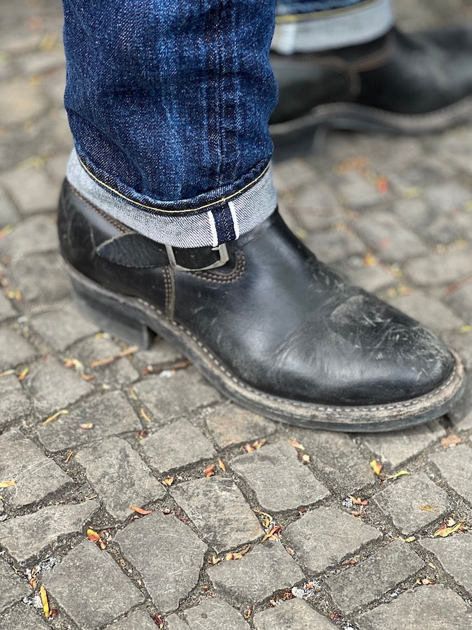 ONI Denim - 540-6USED - "6 Month Used Wash" 15oz Selvedge Denim - Stylish Tapered