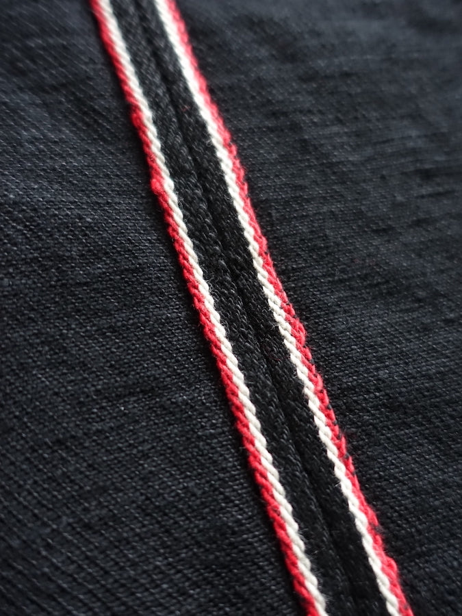 544ZR-IDBK - 20oz SECRET DENIM Indigo x Black - Stylish Tapered