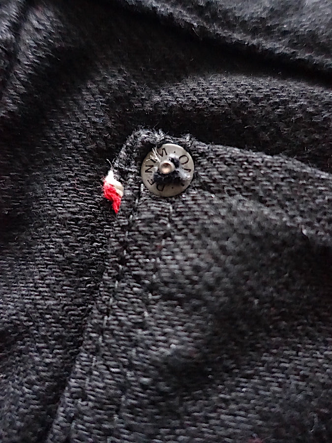 544ZR-IDBK - 20oz SECRET DENIM Indigo x Black - Stylish Tapered