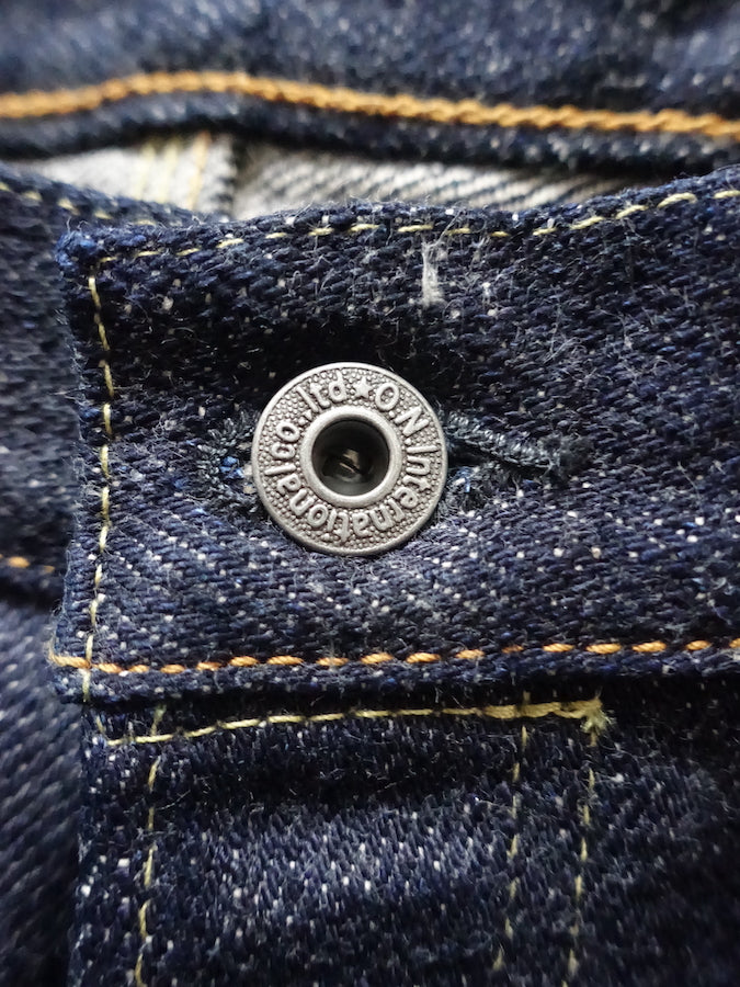 ONI Denim - 547DIZR - TRIPLE STITCHED - 20oz Dark Indigo SECRET DENIM - Semi-Tight Straight