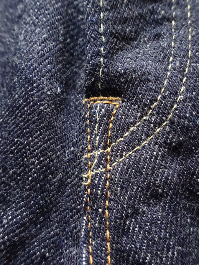 ONI Denim - 547DIZR - TRIPLE STITCHED - 20oz Dark Indigo SECRET DENIM - Semi-Tight Straight