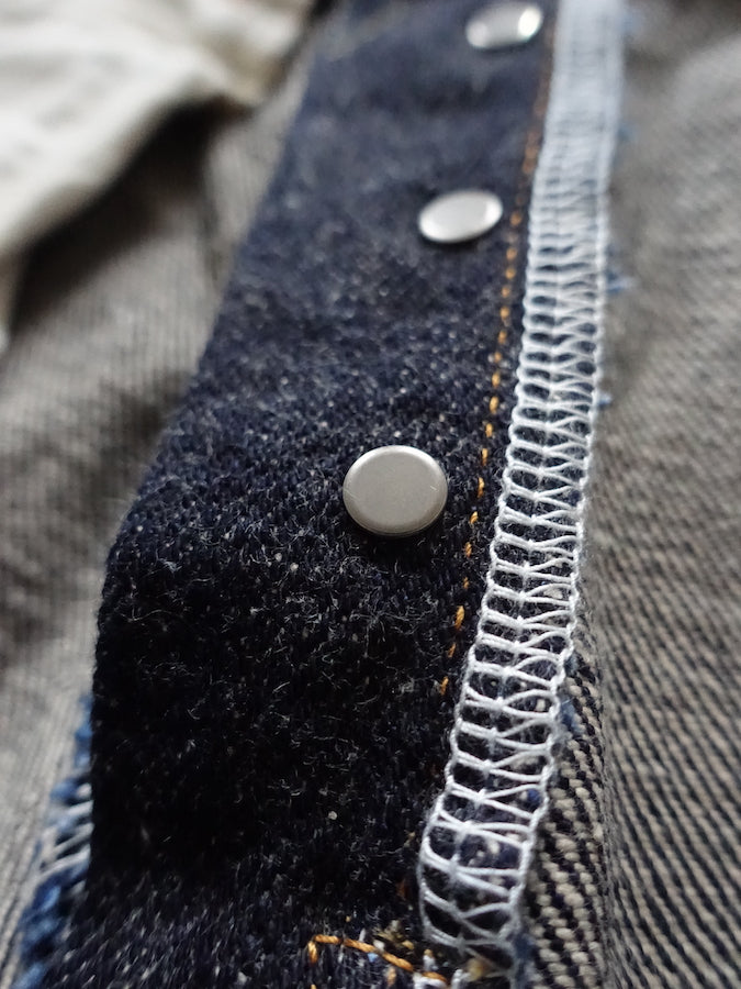 ONI Denim - 547DIZR - TRIPLE STITCHED - 20oz Dark Indigo SECRET DENIM - Semi-Tight Straight