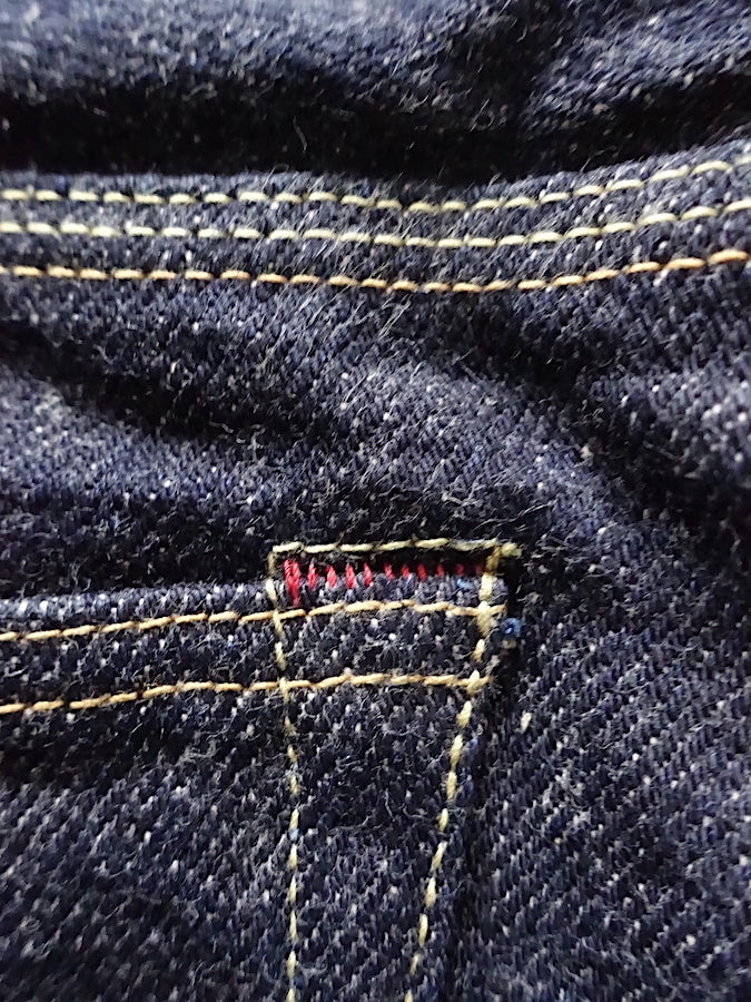 ONI Denim - 547DIZR - TRIPLE STITCHED - 20oz Dark Indigo SECRET DENIM - Semi-Tight Straight