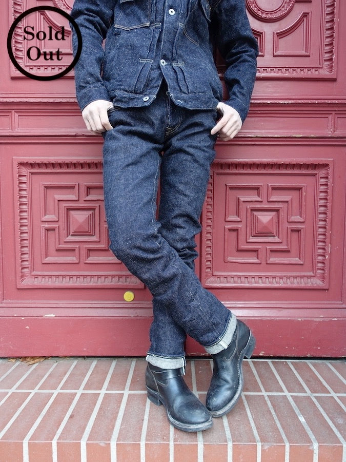 ONI Denim - 547DIZR - TRIPLE STITCHED - 20oz Dark Indigo SECRET DENIM - Semi-Tight Straight