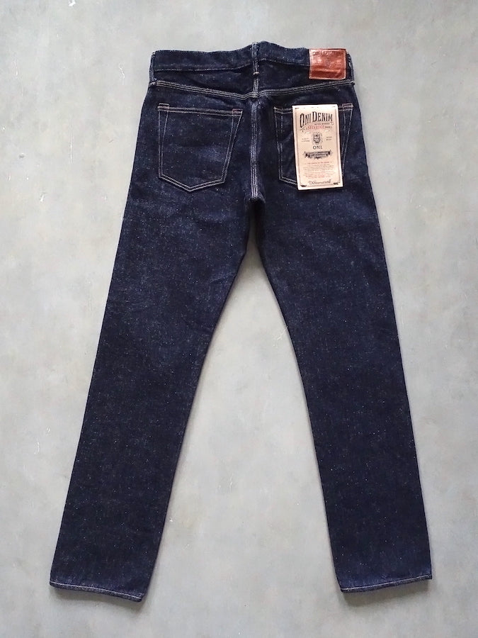 ONI Denim - 547DIZR - TRIPLE STITCHED - 20oz Dark Indigo SECRET DENIM - Semi-Tight Straight