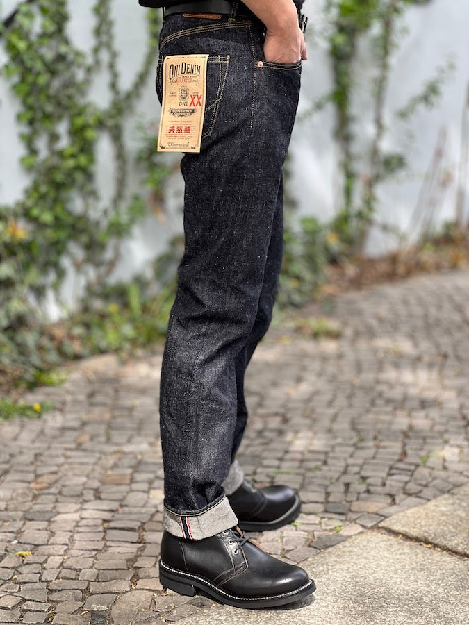 ONI Denim - 622-NIXX - NATURAL INDIGO - Rope Dyed - 17oz Selvedge XX Denim - Relaxed Tapered