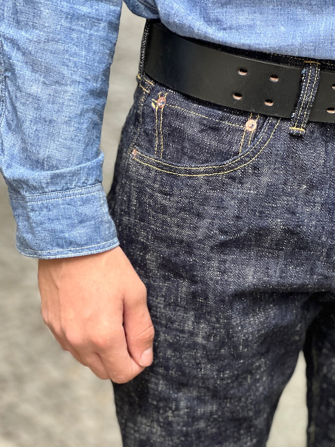 ONI Denim - 288 - "KASURI" 17oz Selvedge Denim - Regular Straight