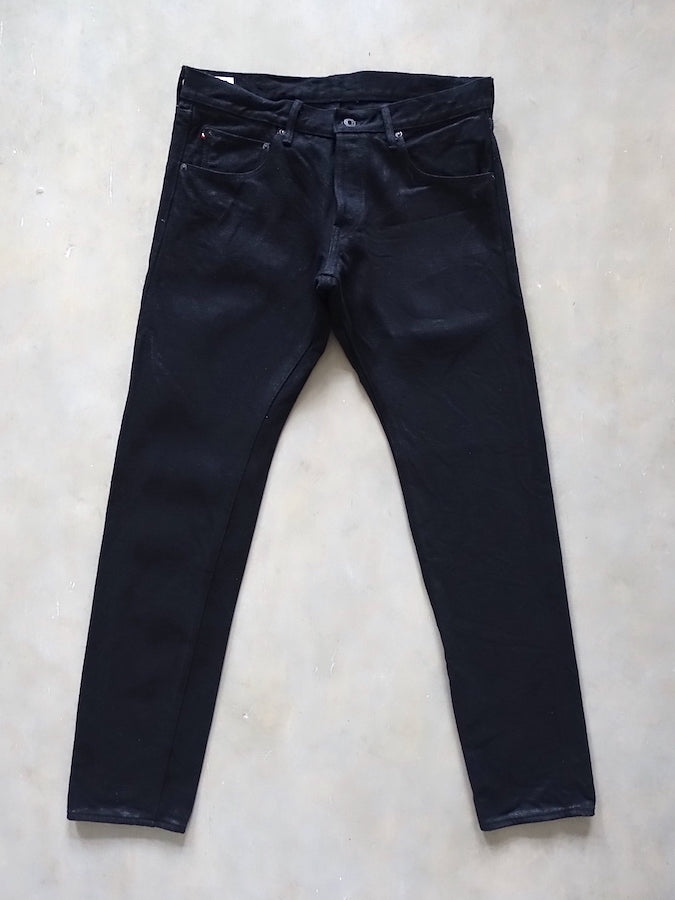 ONI Denim - 622ZR-IDBK - 20oz SECRET DENIM Indigo x Black - Relaxed Tapered