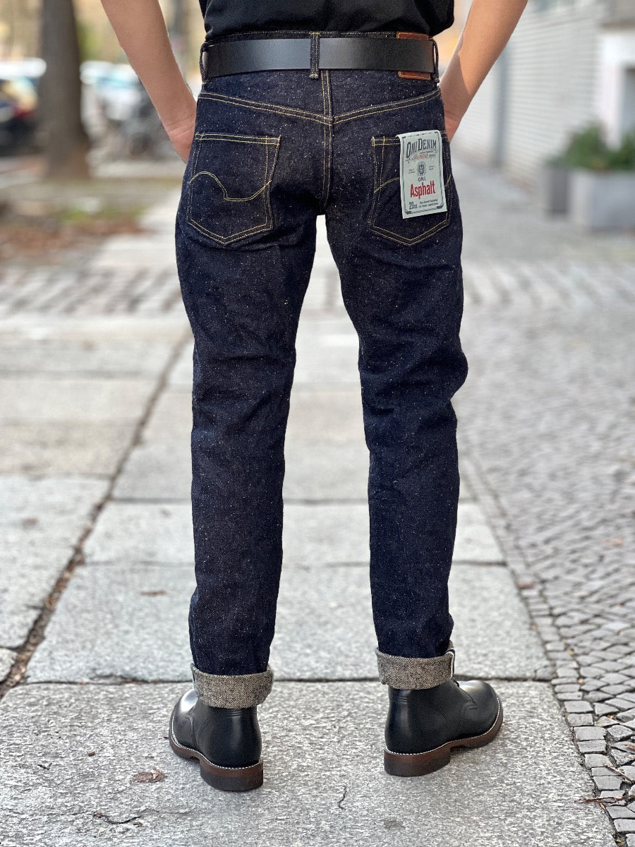 ONI Denim - 902 - ASPHALT - 20oz Selvedge Denim - Highrise Relax Tapered