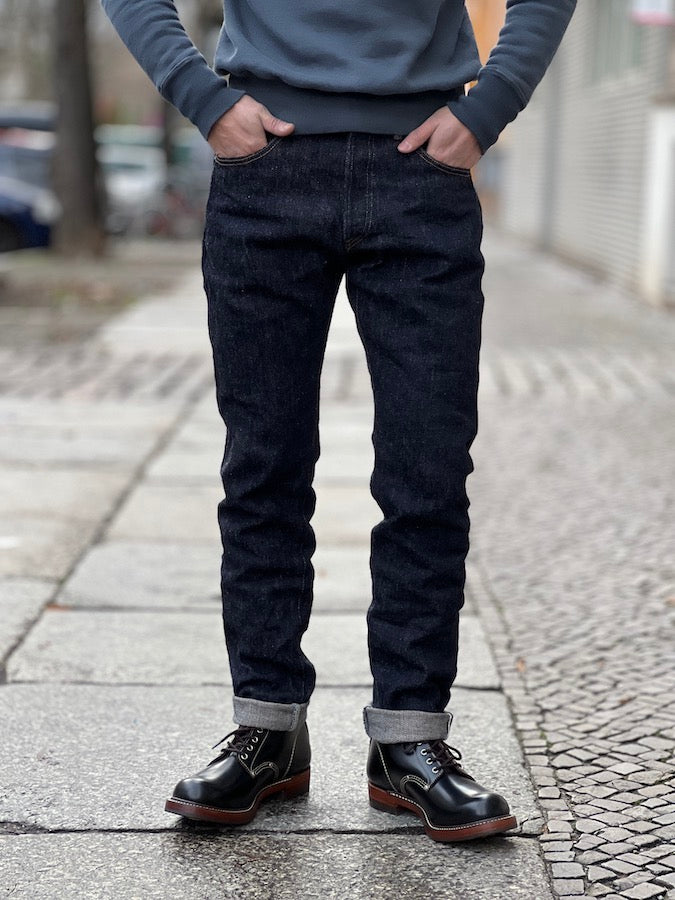 ONI Denim - 902-DIZR - 20oz Dark Indigo Secret Denim - High Rise - Relaxed Tapered
