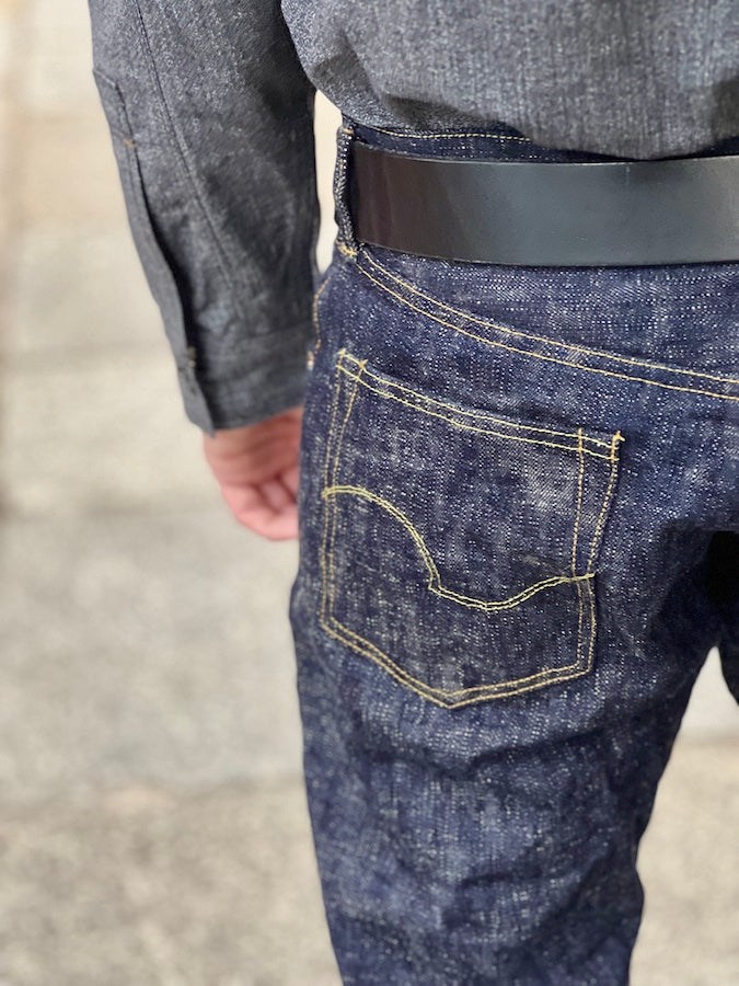 ONI Denim - 902 - "KASURI" 17oz Selvedge Denim - High Rise Relax Tapered