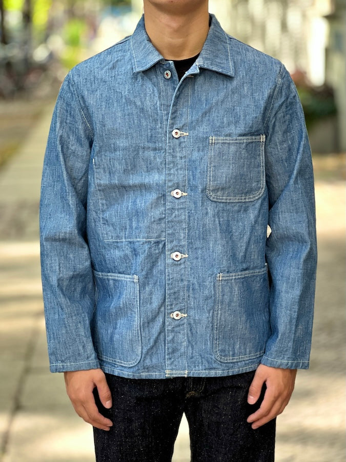 03501-SHVCH - 13oz Heavy Blue Chambray - Coverall