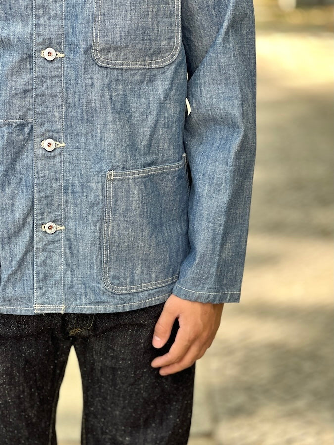 03501-SHVCH - 13oz Heavy Blue Chambray - Coverall