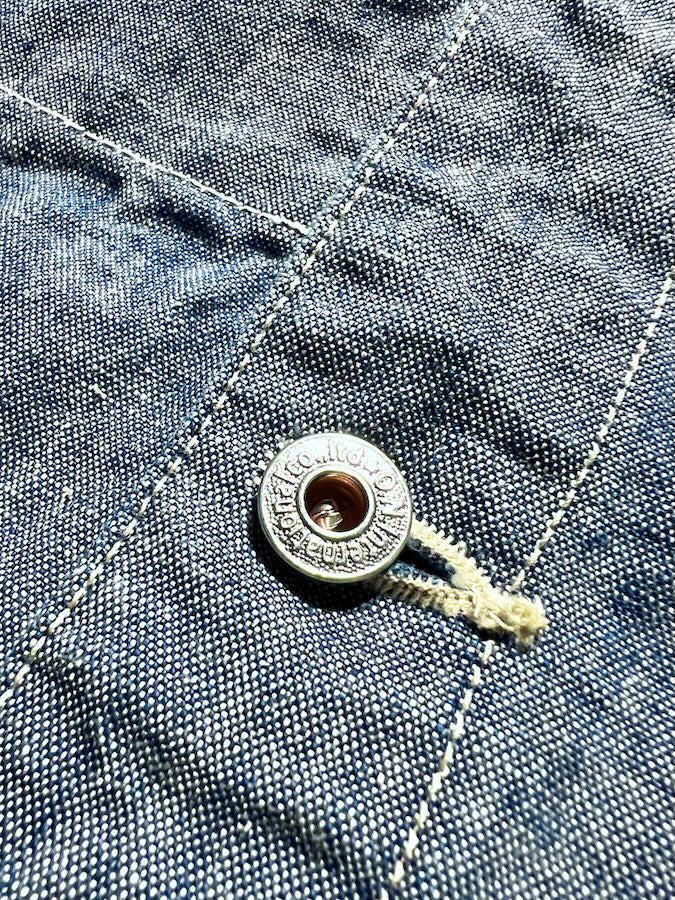 03501-SHVCH - 13oz Heavy Blue Chambray - Coverall