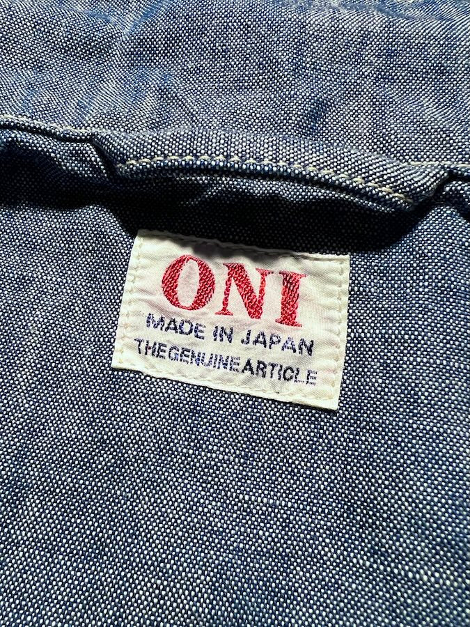 03501-SHVCH - 13oz Heavy Blue Chambray - Coverall