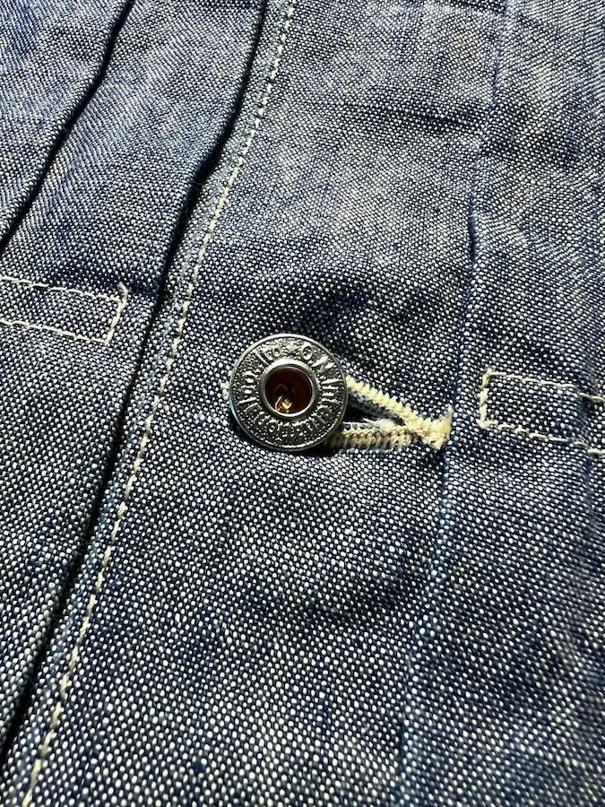 02516P-SHVCH - 13oz Heavy Blue Chambray - Type II Jacket