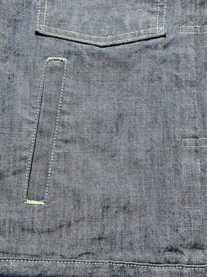 02516P-SHVCH - 13oz Heavy Blue Chambray - Type II Jacket