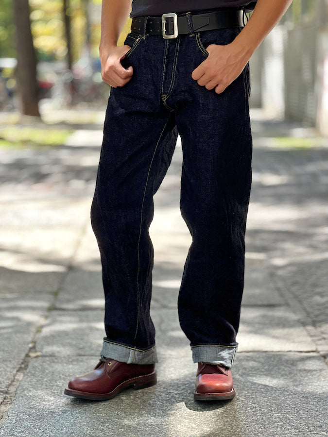 200 - 15oz LOW TENSION Denim - High Rise - Wide Straight