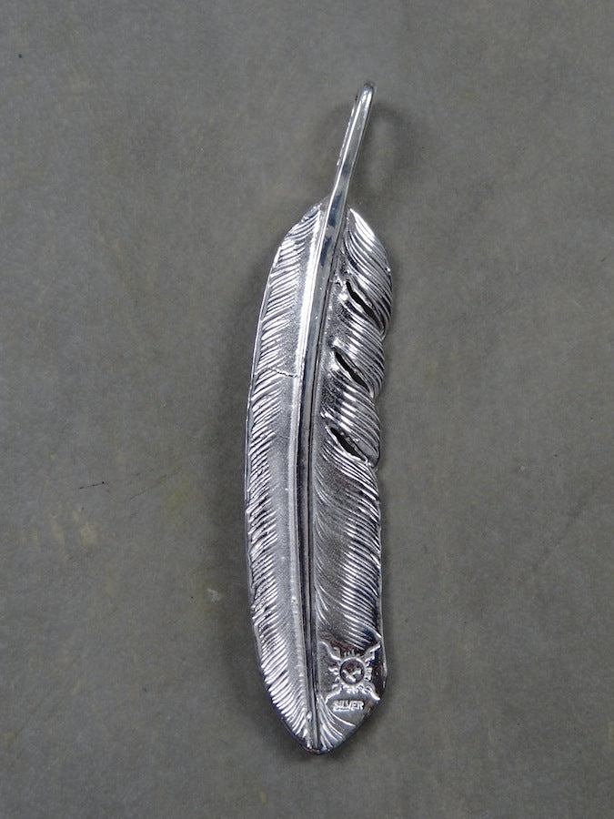 First Arrow's - Feather Pendant - Large - Left
