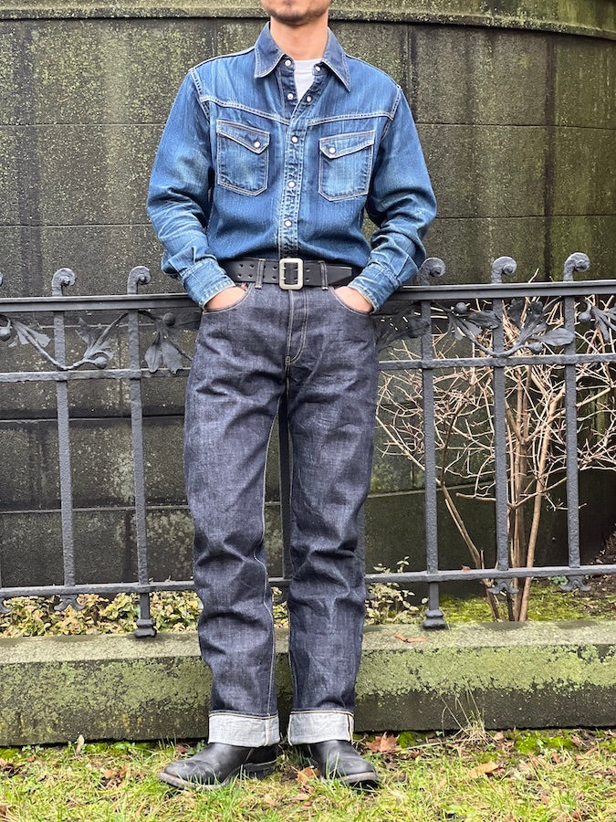 Pherrow's / 421 WWⅡ selvedge denim pants Pherrows 421SW Jeans - 13.75oz 