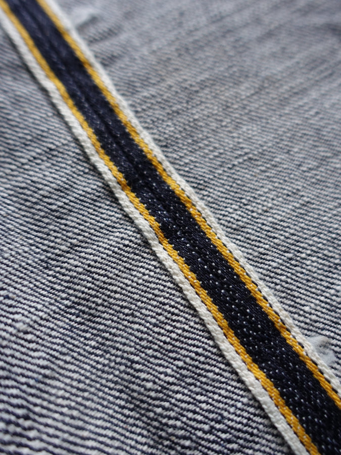 Pherrow's 421SW Jeans - 13.75oz "Yellow & White" Selvedge Denim - Mid Rise - Regular Straight
