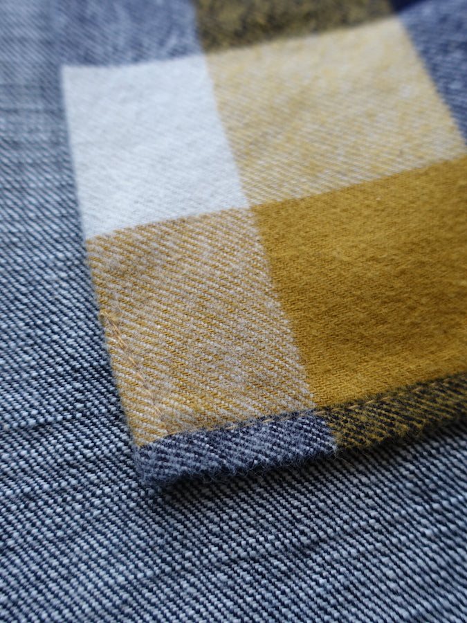 Pherrow's 421SW Jeans - 13.75oz "Yellow & White" Selvedge Denim - Mid Rise - Regular Straight