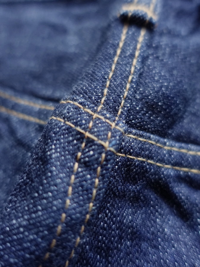 Pherrow's 421SW Jeans - 13.75oz "Yellow & White" Selvedge Denim - Mid Rise - Regular Straight