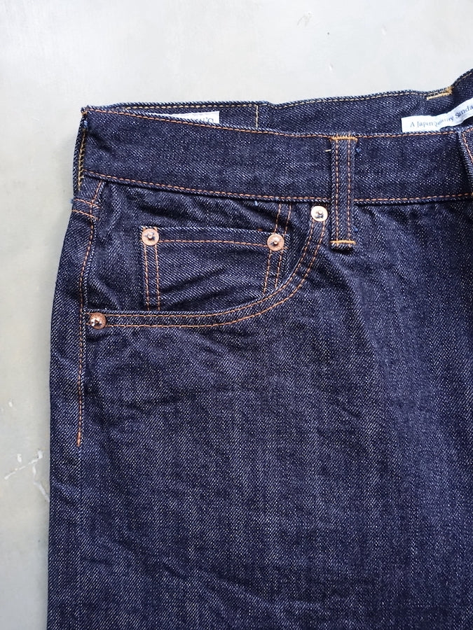 Pherrow's 466SW Jeans - 13.5oz "Yellow & White" Selvedge Denim - 1960`s Model - Tight Straight