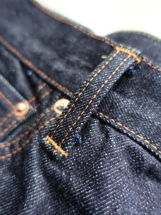 Pherrow's 466SW Jeans - 13.5oz "Yellow & White" Selvedge Denim - 1960`s Model - Tight Straight