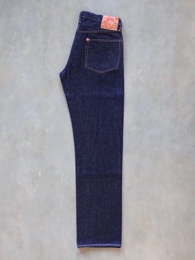 Pherrow's 521SW Jeans - 13.5oz "Yellow & White" Selvedge Denim with vintage details - High Rise - Regular Straight