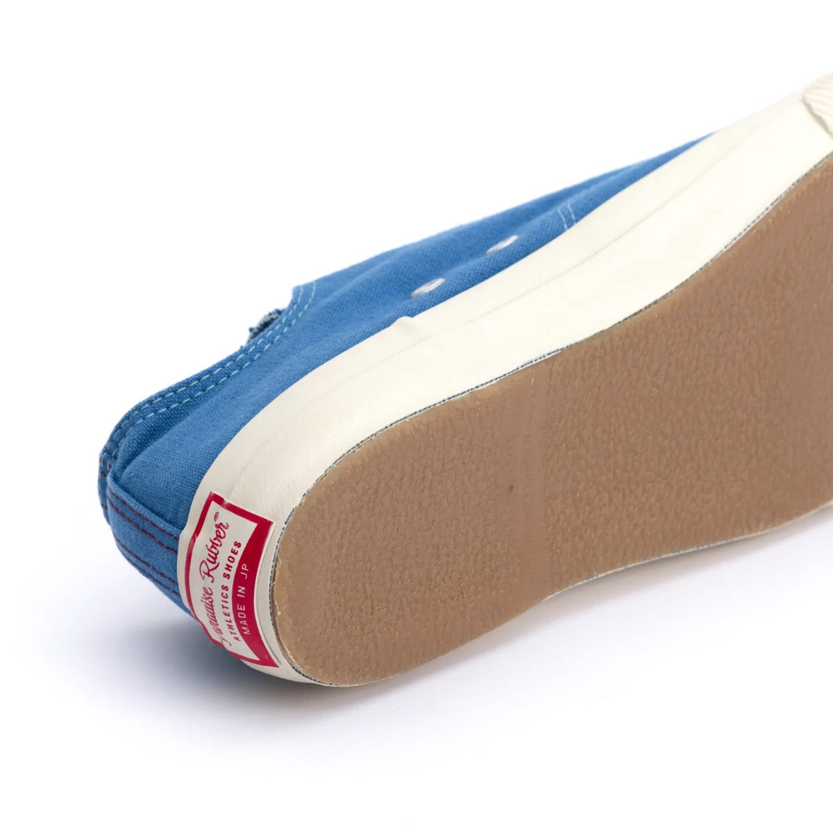 PRAS - Sneakers SHELLCAP series PRAS-01-BLUE / INDIGO BLUE × OFF WHITE - HAND DYED