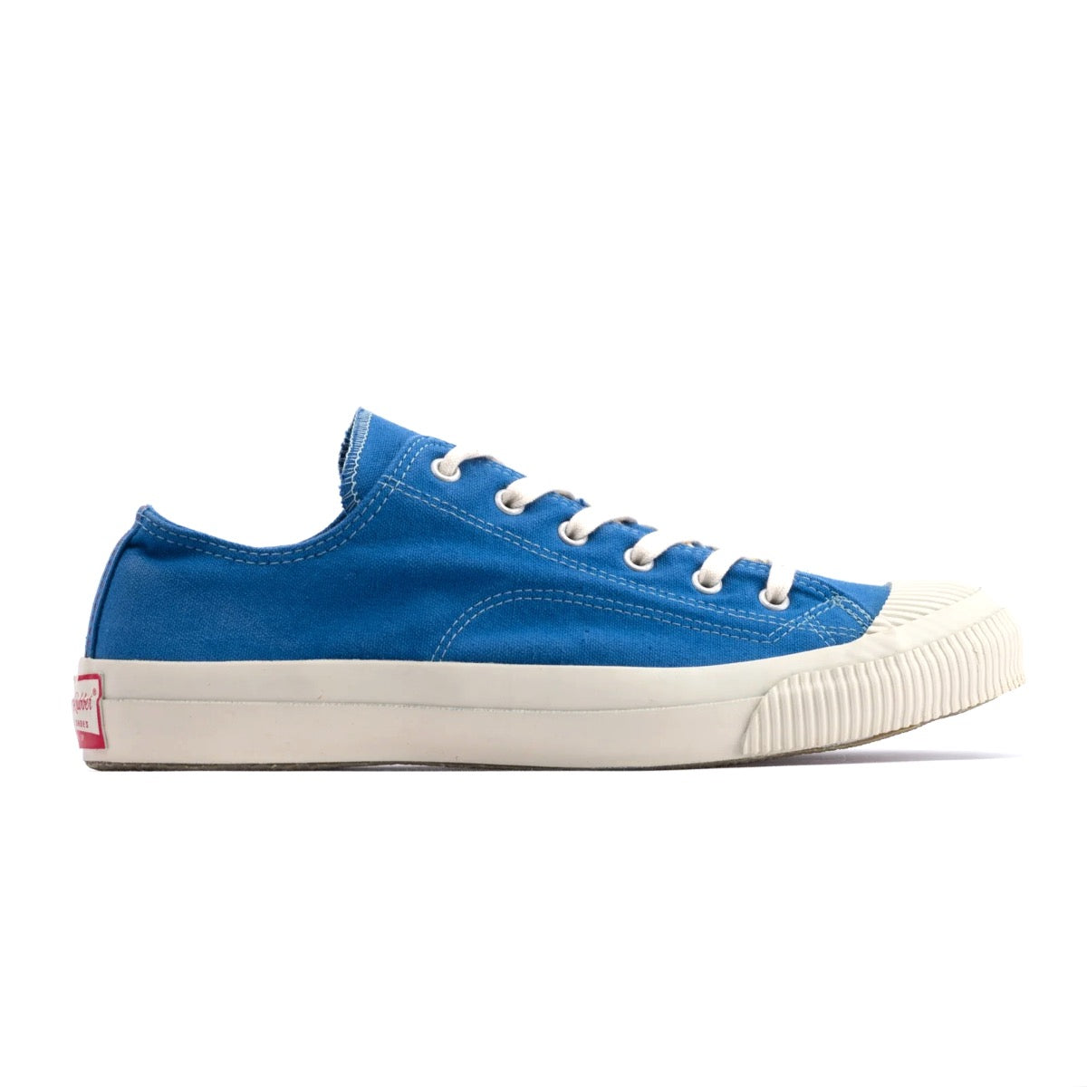 PRAS - Sneakers SHELLCAP series PRAS-01-BLUE / INDIGO BLUE × OFF WHITE - HAND DYED
