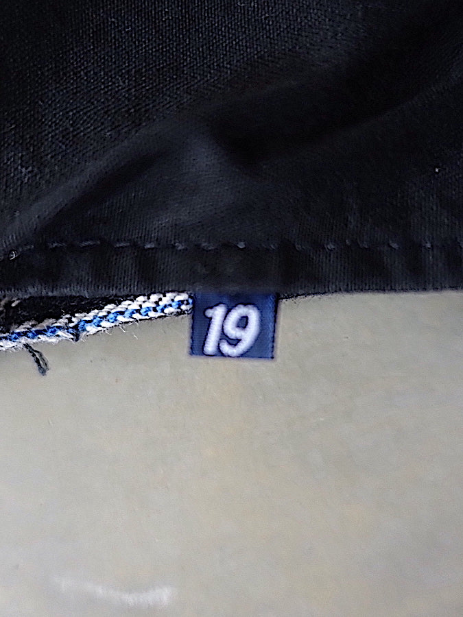 Pure Blue Japan - EX-019-BB - 17oz EX Slub - "DOUBLE BLACK" - Extra Slub Selvedge Denim - Relaxed Tapered