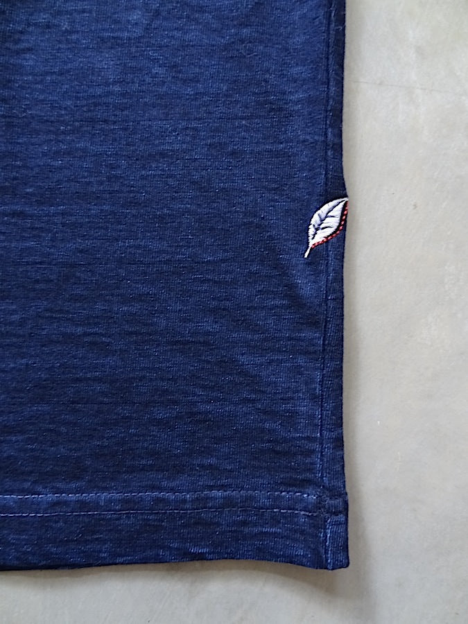 Pure Blue Japan - SS5011-D - Dark Indigo Dyed - Crew Neck - Short Sleeve T-Shirt