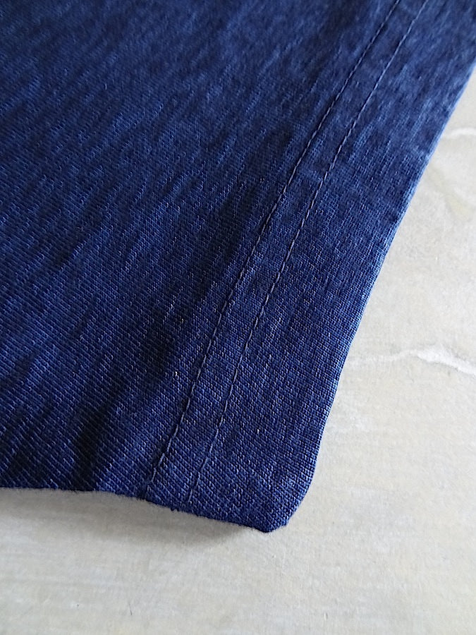 Pure Blue Japan - SS5011-D - Dark Indigo Dyed - Crew Neck - Short Sleeve T-Shirt