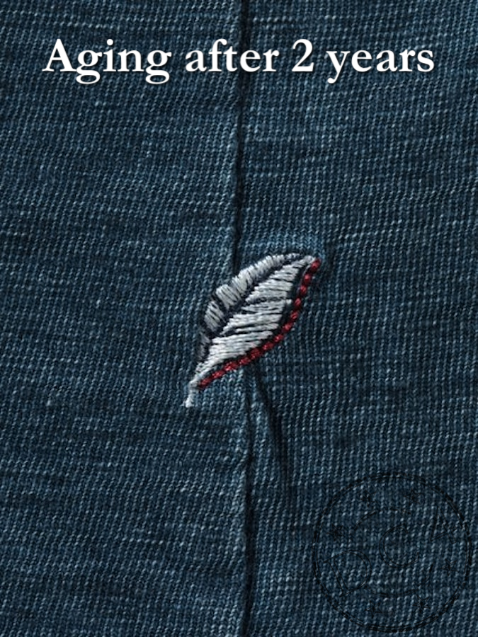 Pure Blue Japan - SS5011-D - Dark Indigo Dyed - Crew Neck - Short Sleeve T-Shirt